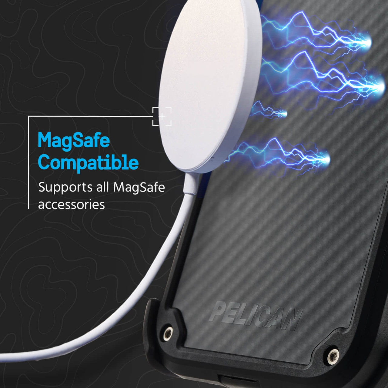 Pelican Shield MagSafe Case iPhone 14 Pro Max - Black