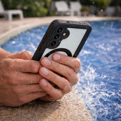 Encased Titan Waterproof Case Samsung Galaxy S26 Ultra - Clear/Black