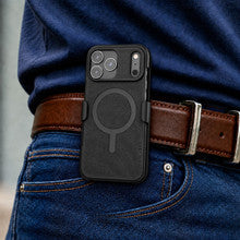 Encased Slimline with Belt Clip Holster Case iPhone 18 Pro Max - Black