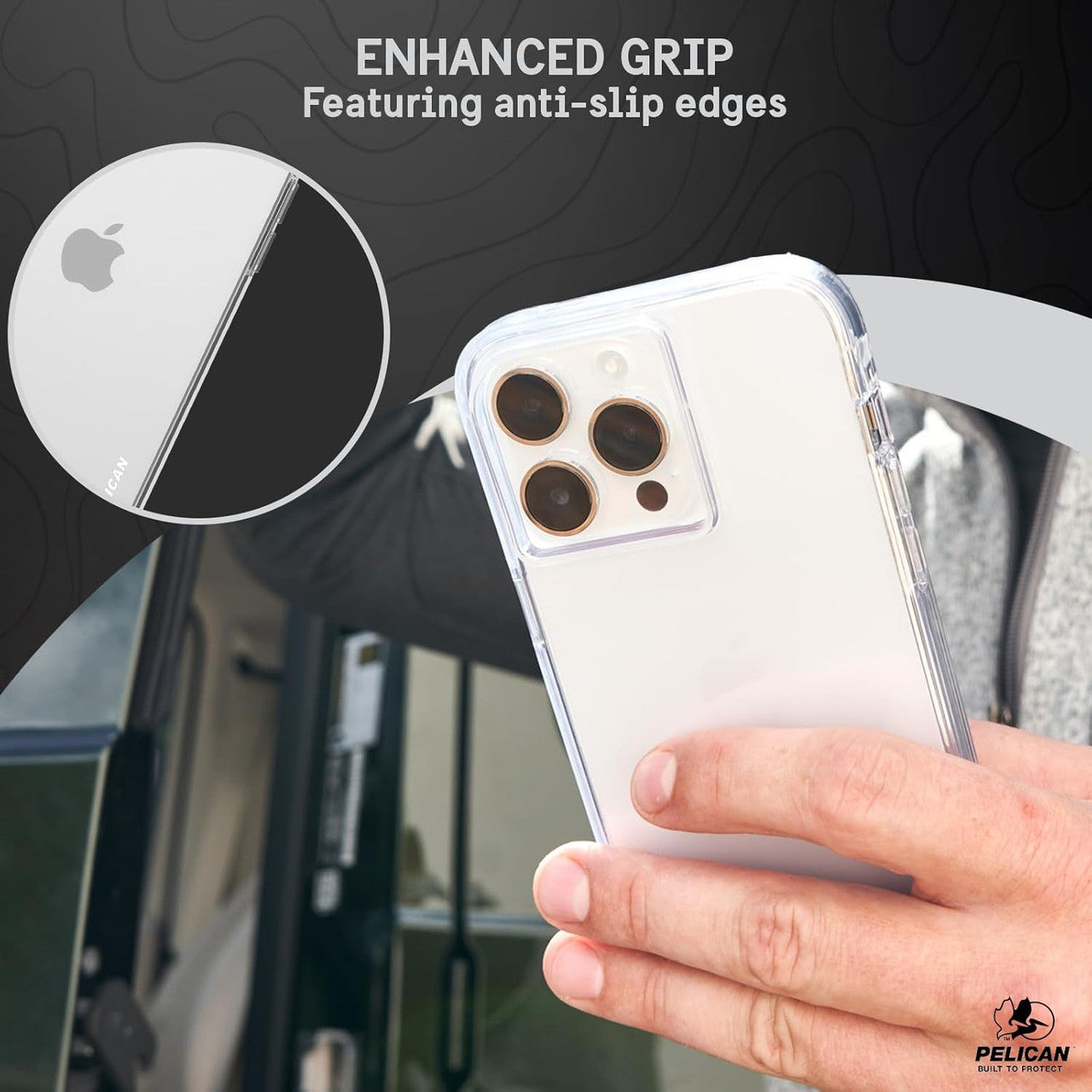 Pelican Ranger Case iPhone 15 Pro Max - Clear