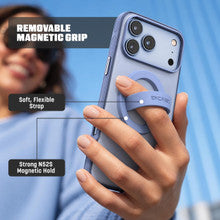 Encased 2-in-1 with Magnetic Phone Grip Holder Case iPhone 18 Pro Max - Light Blue
