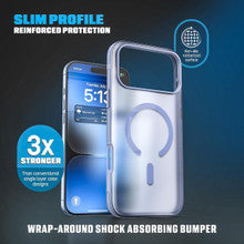 Encased 2-in-1 with Magnetic Phone Grip Holder Case iPhone 18 Pro - Light Blue