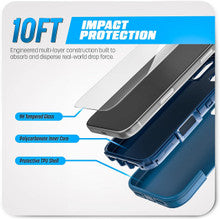 Encased Ranger with Screen Protector Case iPhone 18 Pro - Blue