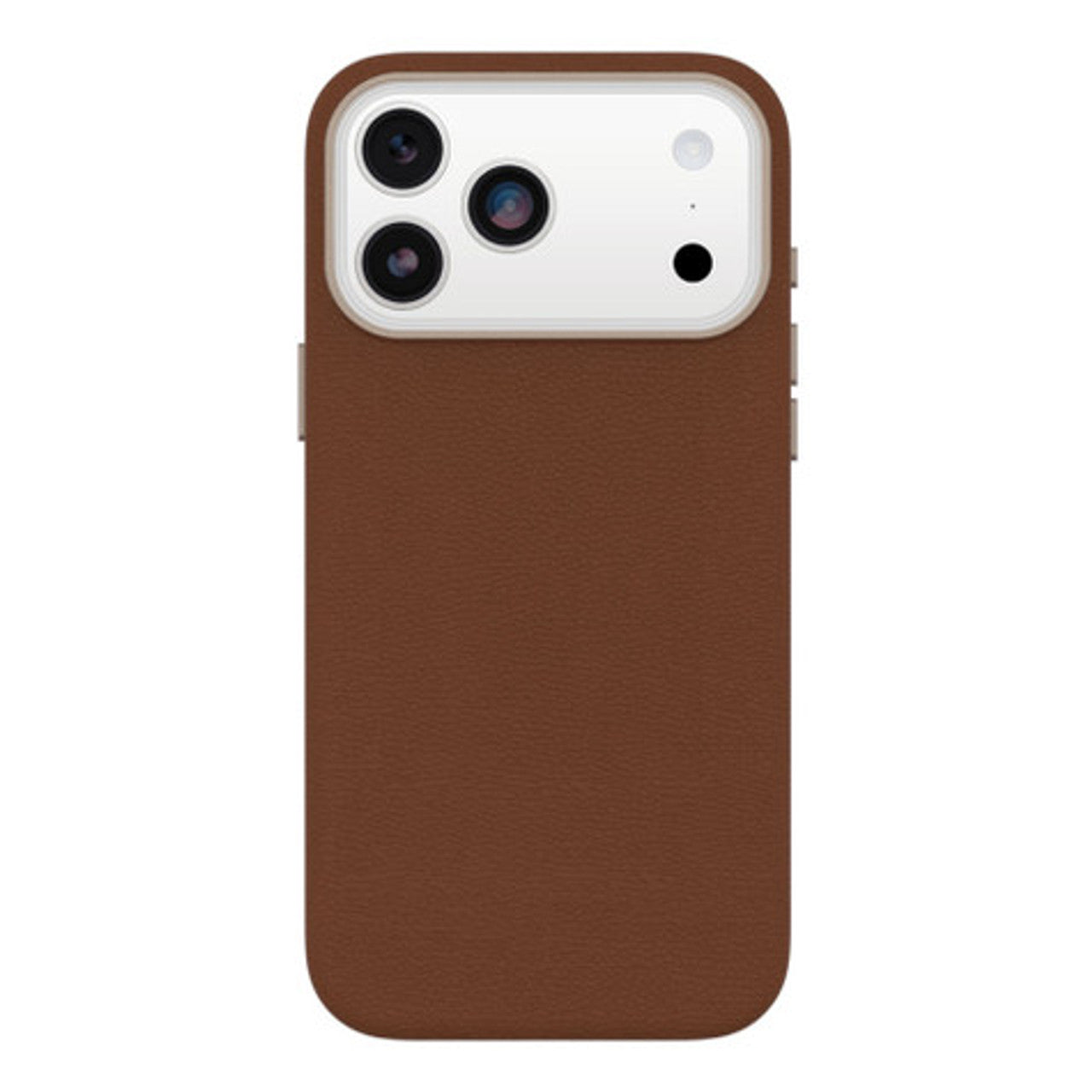 OtterBox Symmetry Cactus Leather MagSafe with Camera Control Case iPhone 17 Pro Max - Desert Saddle Brown