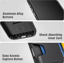 Encased Cache with Built-in Card Holder Slot Case iPhone 18 Pro - Black