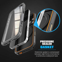 Encased Waterproof with Magnetic Kickstand Case iPhone 18 Pro - Black