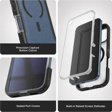 Encased Voyager with Belt Clip Holster Case iPhone 18 Pro Max - Black