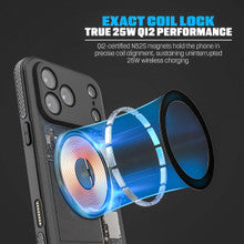 Encased Waterproof with Magnetic Kickstand Case iPhone 18 Pro Max - Black