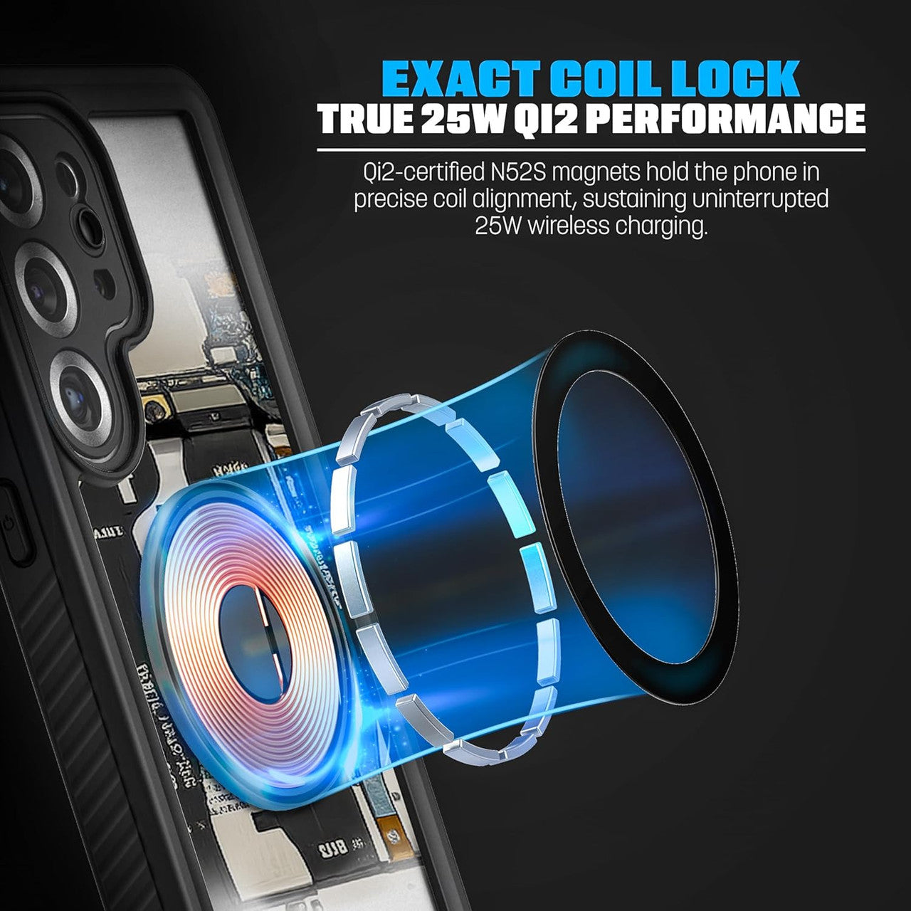Encased Clearback Case Samsung Galaxy S26 Ultra with Belt Clip Holster - Clear