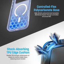 Encased 2-in-1 with Magnetic Phone Grip Holder Case iPhone 18 Pro - Light Blue