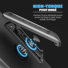 Encased Rebel with Belt Clip Holster Case iPhone 18 Pro Max - Black