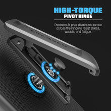 Encased Challenger with Belt Clip Holster Case iPhone 18 Pro Max - Black
