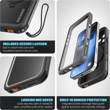 Encased Waterproof with Magnetic Kickstand Case iPhone 18 Pro - Black