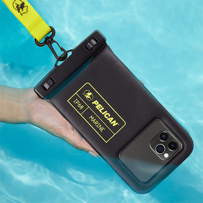 Pelican Waterproof Marine Pouch XL - Black/Neon Green