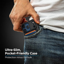 Encased Thin Armor Wallet Case iPhone 18 Pro - Black