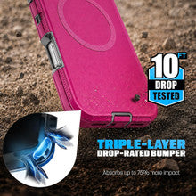 Encased Ranger with Screen Protector Case iPhone 18 Pro - Pink