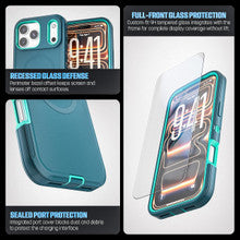 Encased Ranger with Screen Protector Case iPhone 18 Pro - Teal