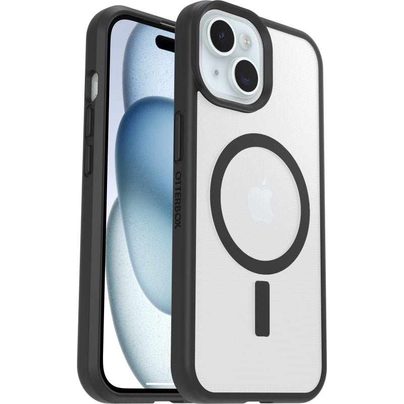 OtterBox React MagSafe Case iPhone 17e/16e/15/14/13 - Clear/Black