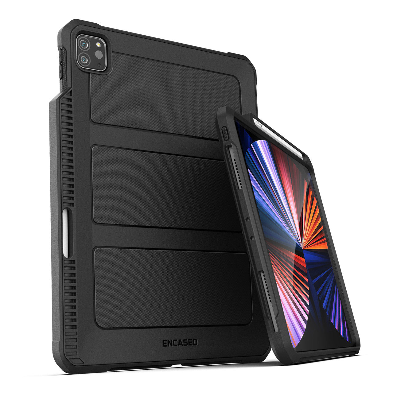 Encased Falcon Case iPad Pro 12.9" 5th Gen (2021) - Black