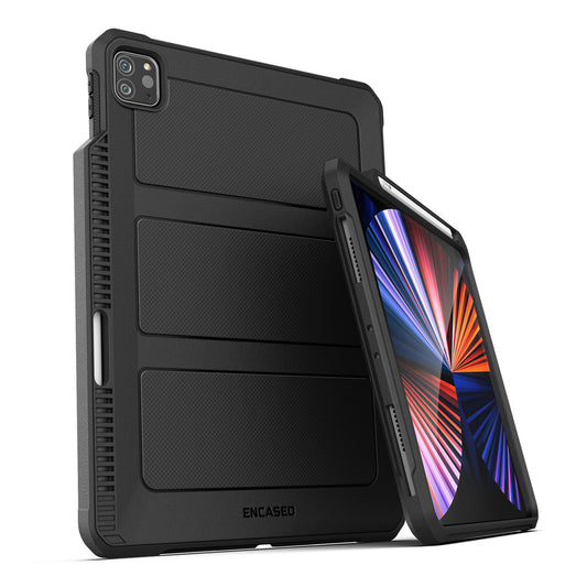 Encased Falcon Case iPad Pro 12.9" 5th Gen (2021) - Black