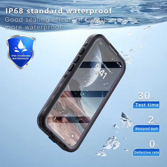 Krakatoo Dot WaterProof Case iPhone 16 - Black