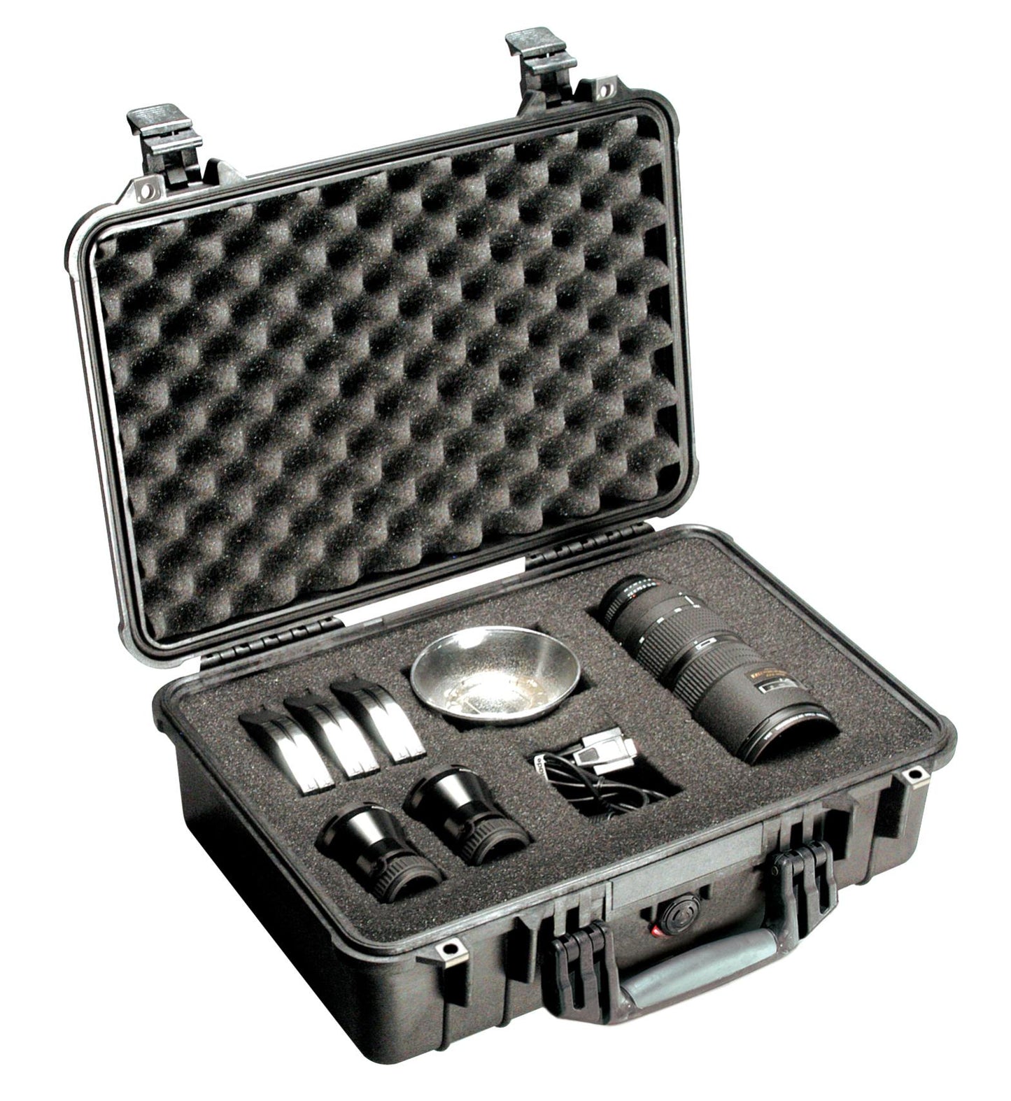 Pelican 1500 Protector Case with Foam - Black