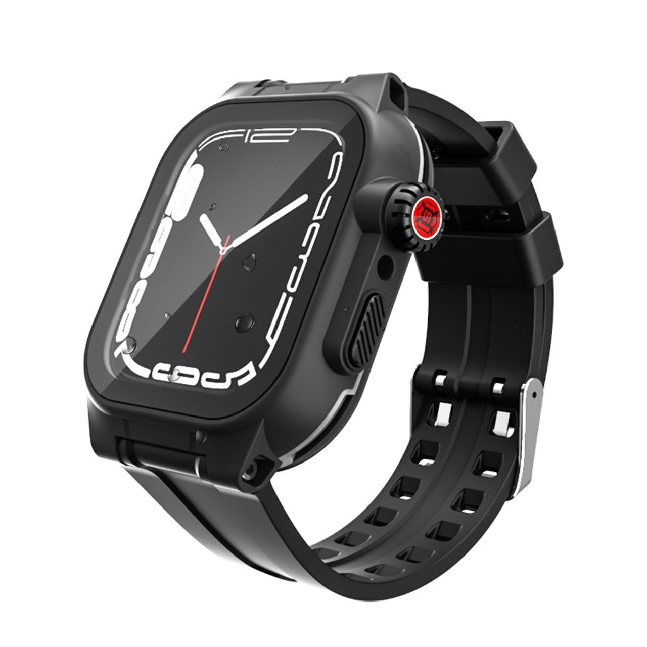 Krakatoo Shellbox WaterProof Case Apple Watch 45mm - Black