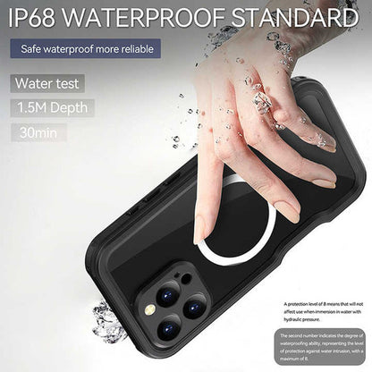 Krakatoo Dot WaterProof Case iPhone 16 Pro Max - Black