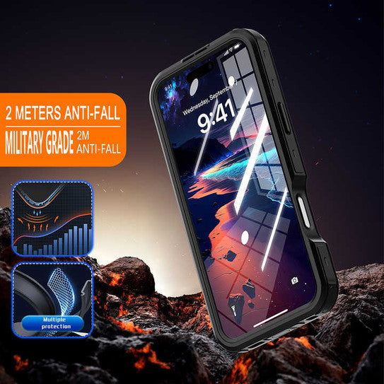 Krakatoo D-UP Waterproof Case iPhone 16 Pro - Black