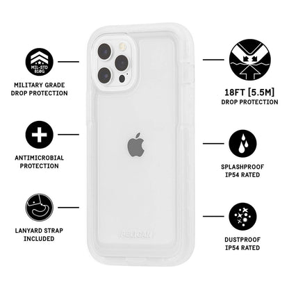Pelican Marine Active Case iPhone 12 Pro Max - Clear