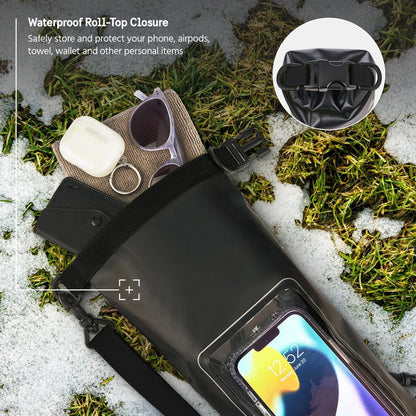 Pelican Marine Water Resistant 2L Dry Bag - Stealth Black