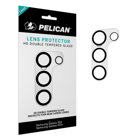 Pelican Camera Lens Protector Samsung Galaxy S23/S23+ Plus - Black