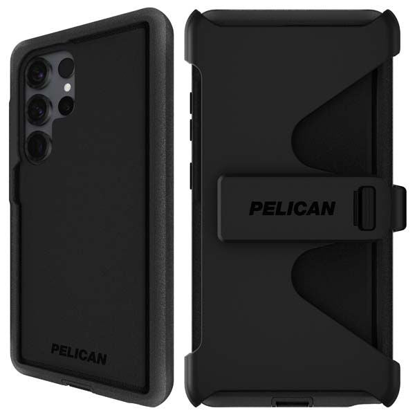 Pelican Voyager w/ Magnet & Holster Case Samsung Galaxy S25 Ultra - Black