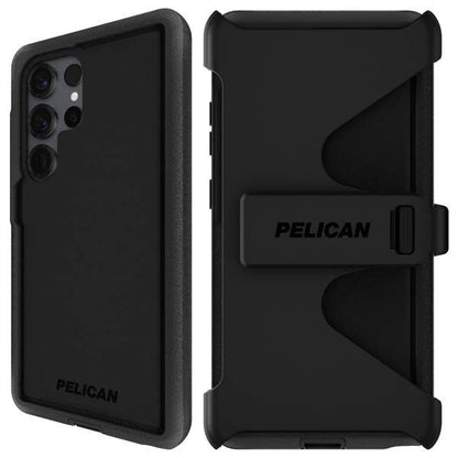 Pelican Voyager w/ Magnet & Holster Case Samsung Galaxy S25 Ultra - Black