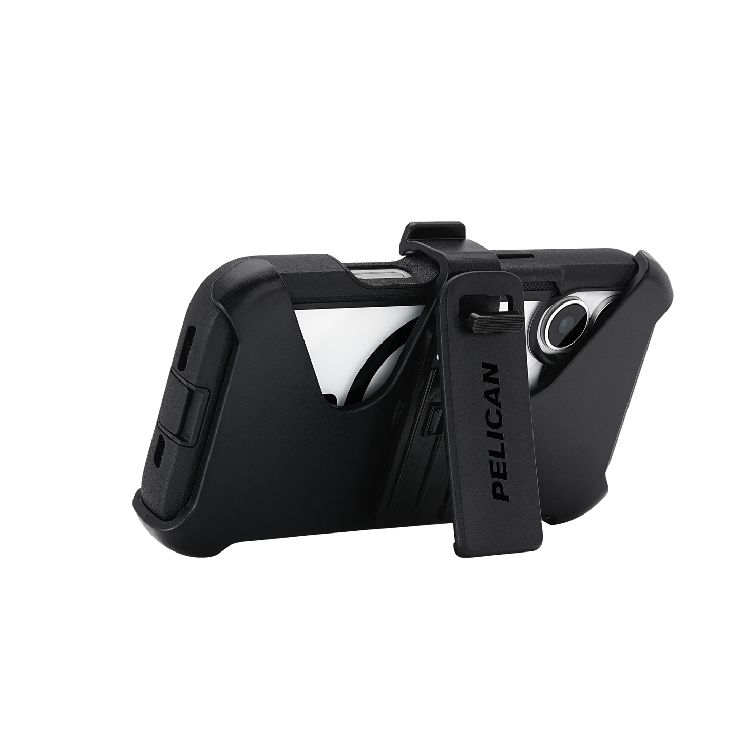 Pelican Voyager Magsafe with Holster Case iPhone 17 - Black/Clear