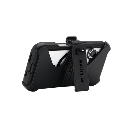 Pelican Voyager Magsafe with Holster Case iPhone 17 - Black/Clear