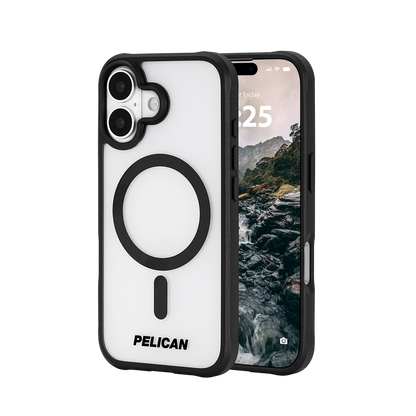 Pelican Ranger Magsafe Case iPhone 17 - Clear/Black Frosted