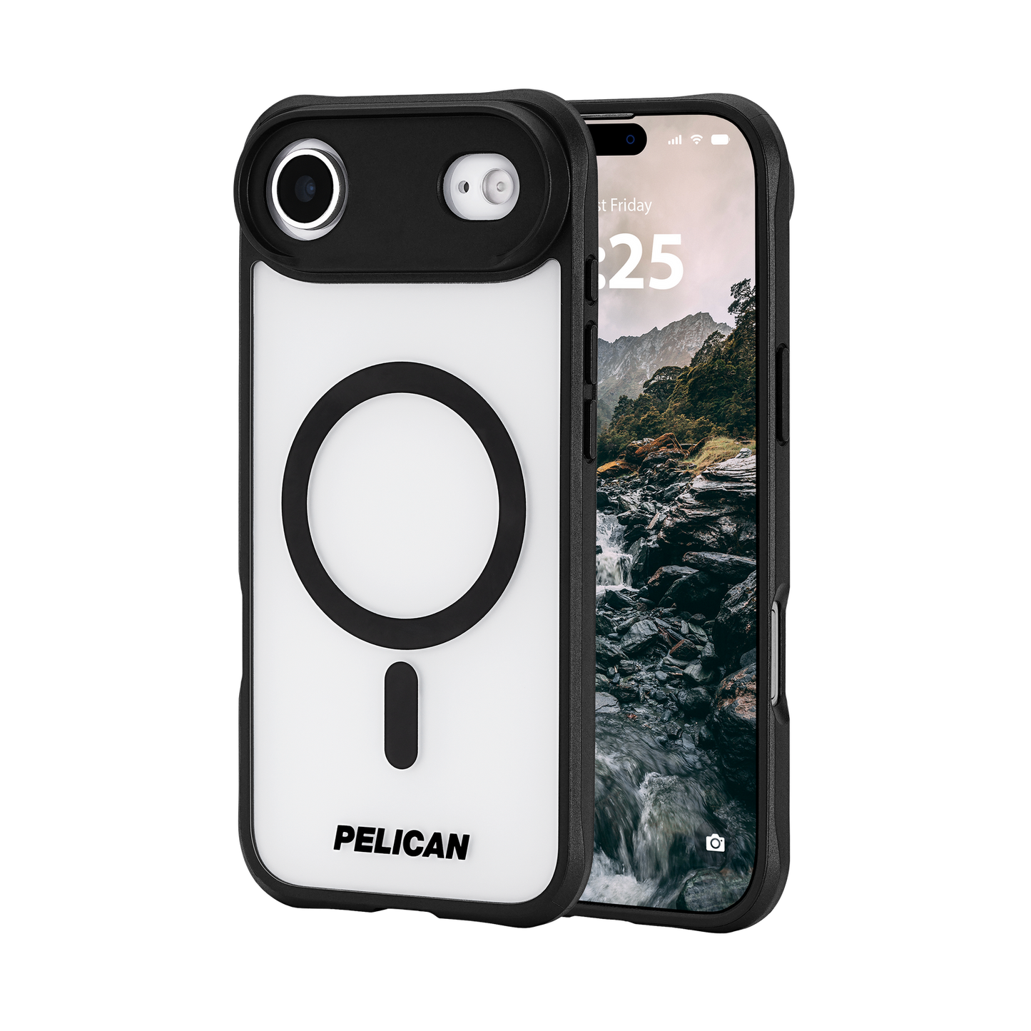 Pelican Ranger Magsafe Case iPhone 17 Air - Clear/Black Frosted
