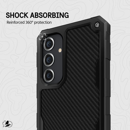 Pelican Shield Case Samsung Galaxy S24+ Plus - Carbon Black