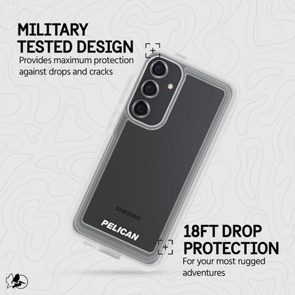 Pelican Voyager Case Samsung Galaxy S24+ Plus - Clear