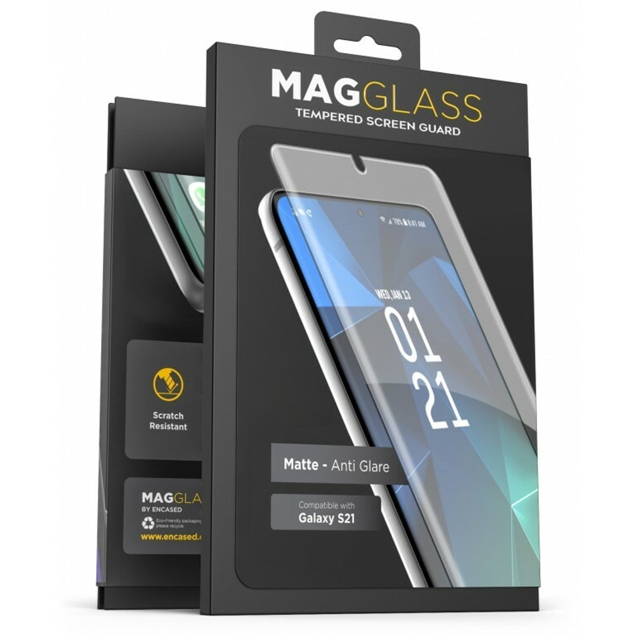 Encased MagGlass Matte Screen Protector Samsung Galaxy S21 5G