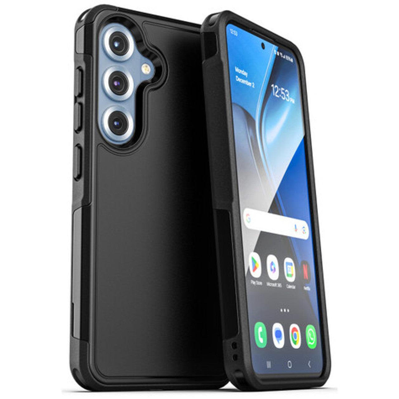 Encased Challenger Case Samsung Galaxy S25+ Plus - Black