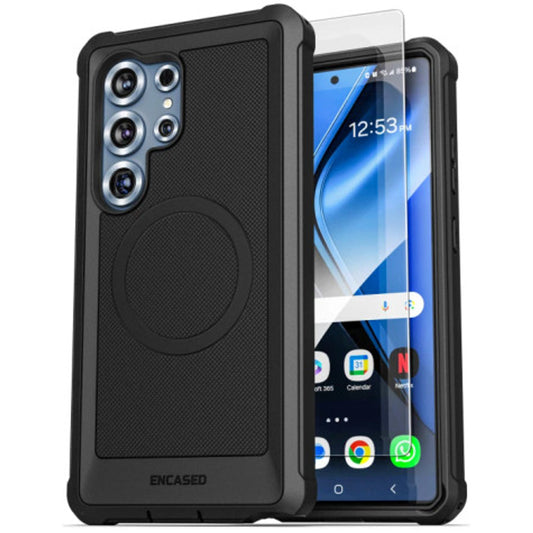 Encased Falcon Case Samsung Galaxy S25 Ultra - Black