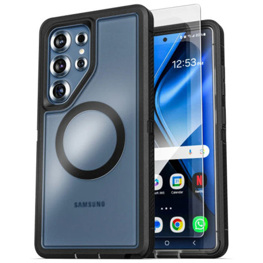 Encased Voyager Case Samsung Galaxy S25 Ultra - Black