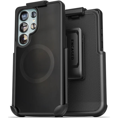 Encased SlimShield Case Samsung Galaxy S26 Ultra with Belt Clip Holster - Black
