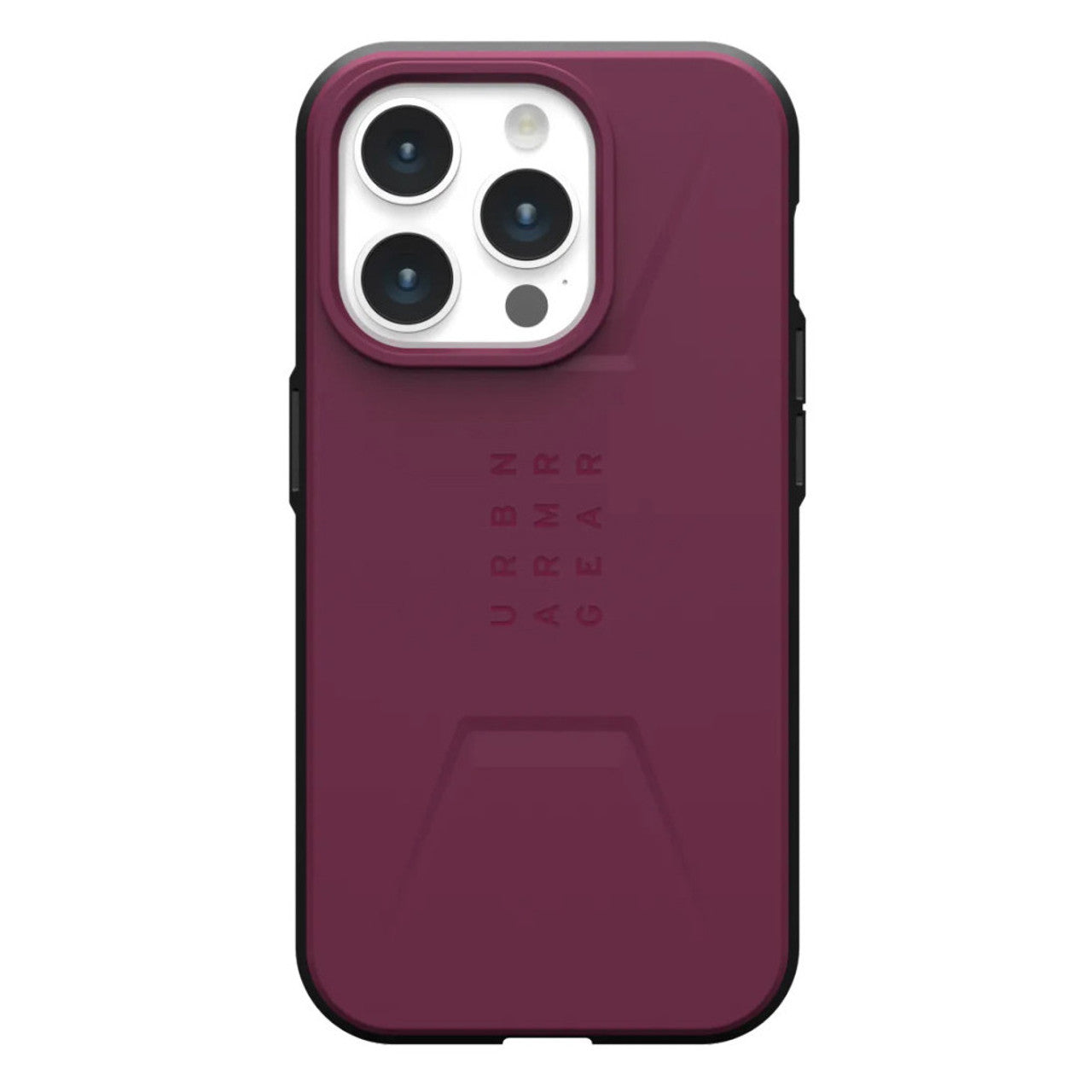 UAG Civilian MagSafe Case iPhone 15 Pro - Bordeaux