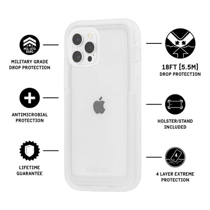 Pelican Voyager Case iPhone 13 Pro Max - Clear