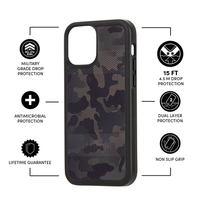 Pelican Protector Case iPhone 12 Mini - Camo Green