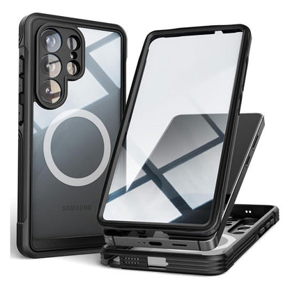 Encased Full Armor Case Samsung Galaxy S26 Ultra with HD Screen Protector - Black