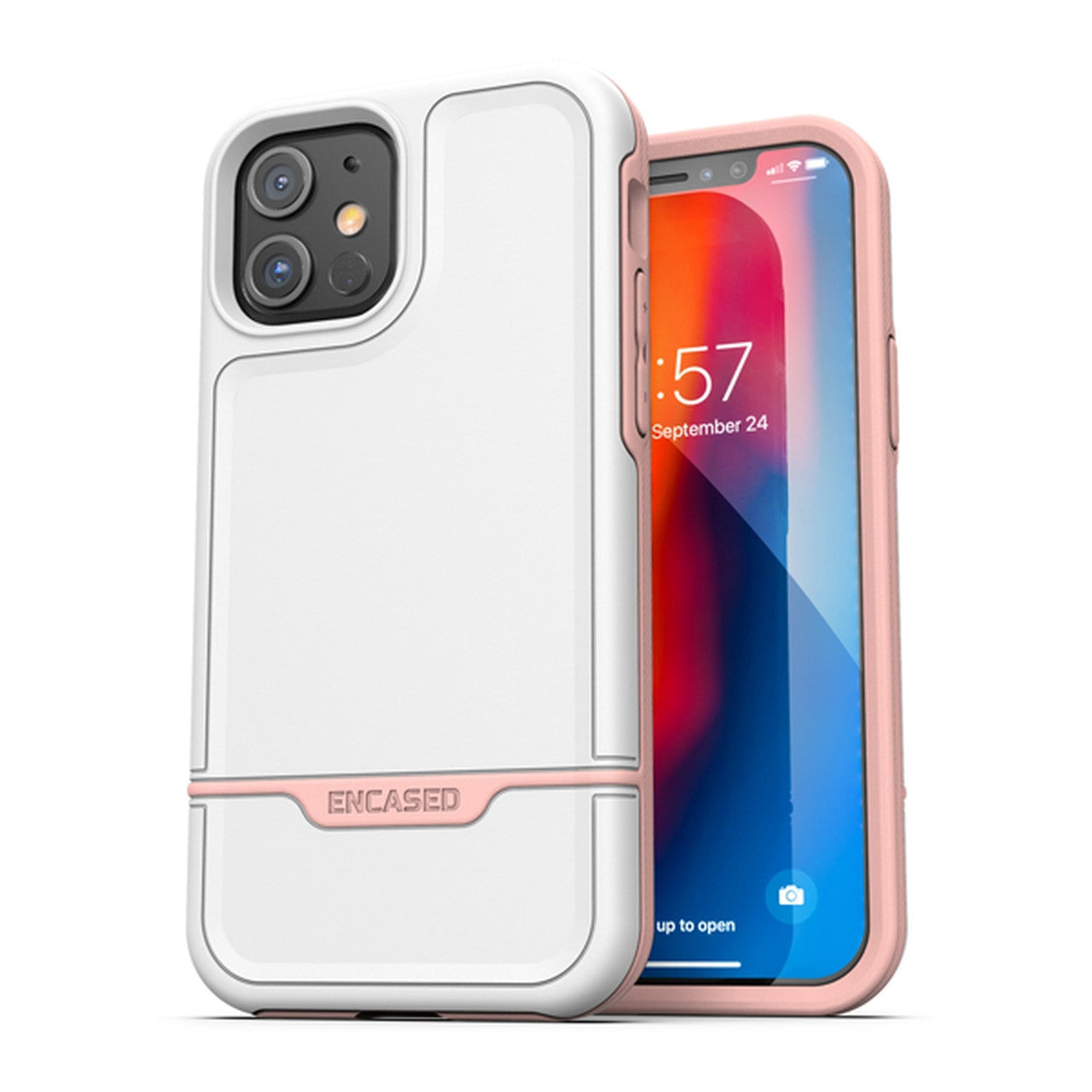 Encased Rebel Case iPhone 12 Mini - Pink